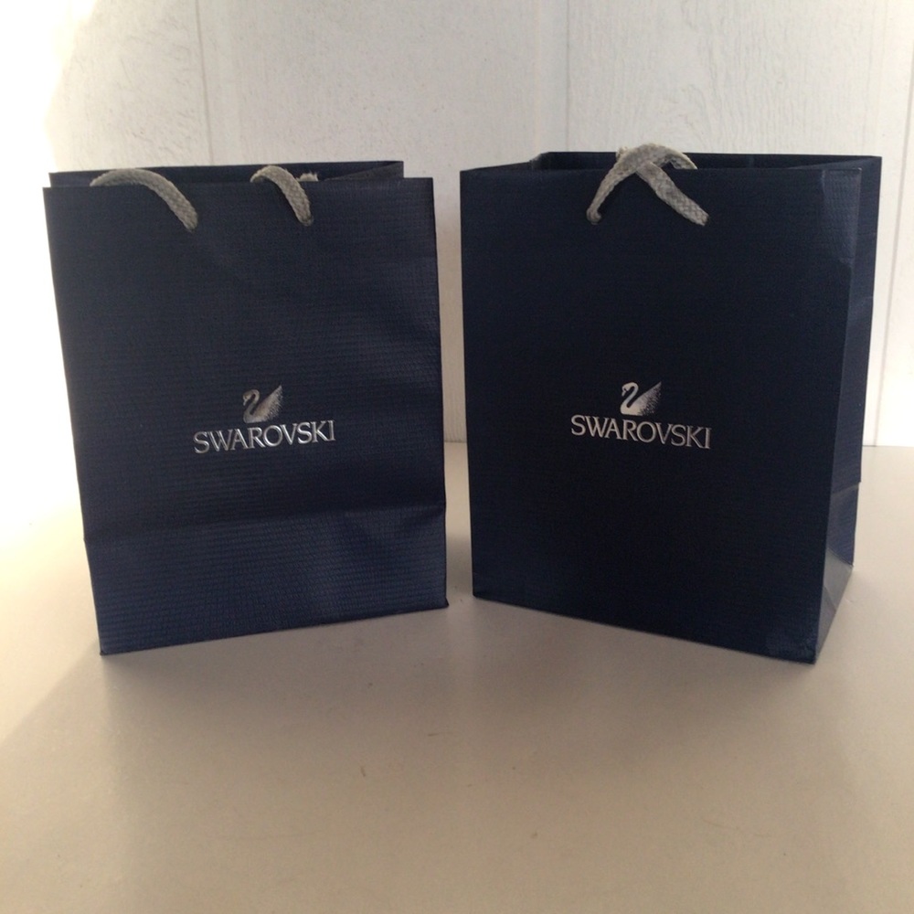 SWAROVSKI GIFT BAGS SET OF TWO